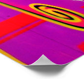 Orange Mash-Up Poster (Ecke)