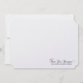 Orange Masquerade Ball Maske Kostüm Halloween Teil Einladung (Rückseite)