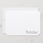 Orange Masquerade Ball Maske Kostüm Halloween Teil Einladung (Rückseite)