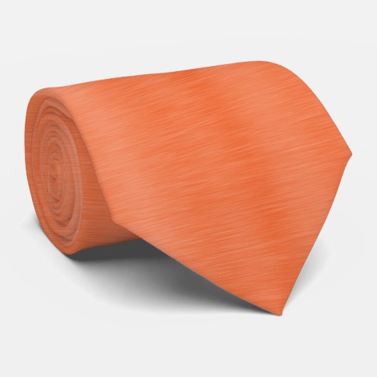 Orange Men Necktie - Frühjahrs-Ostern-Krawatte Krawatte (Gerollt)