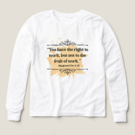 Orange Minimalistisch Bhagavad Gita Zitat Inspirie