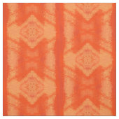 Orange Mix Ikat Tribal Diamond Muster Stoff (Muster)