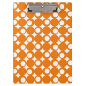 Orange Mod Ball Design @ Emporio Moffa Klemmbrett (Vorderseite)