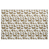 Orange Monarch Butterfly Stoff (Fat Quarter (45,7 x 55,9 cm))