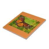 Orange Monarch Fliese (Seite)