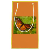 Orange Monarch Kleine Geschenktüte (Vorderseite)