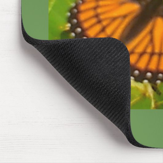 Orange Monarch Mousepad (Ecke)