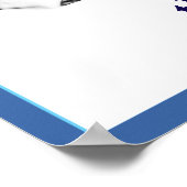 Orange Monarch Poster (Ecke)