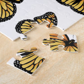 Orange Monarchfalter Puzzle (Seite)