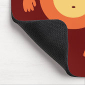 Orange Monkey Mousepad (Ecke)