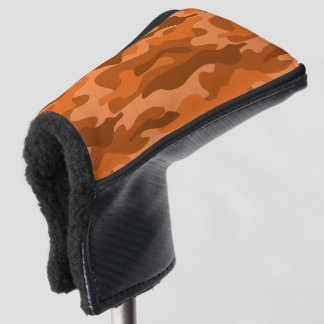 Orange-Monocolor-Camouflage Golf Headcover