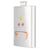 Orange Monster Face Flask Flachmann (Links)