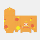 Orange Monster Face Geschenkboxen Geschenkschachtel (Ungefaltet)