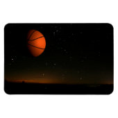 Orange Moon Magnet (Horizontal)