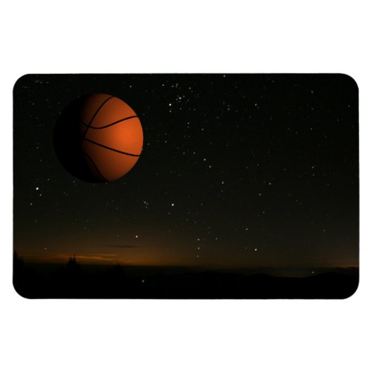 Orange Moon Magnet (Horizontal)