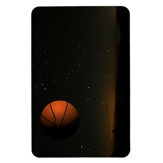 Orange Moon Magnet (Vertikal)