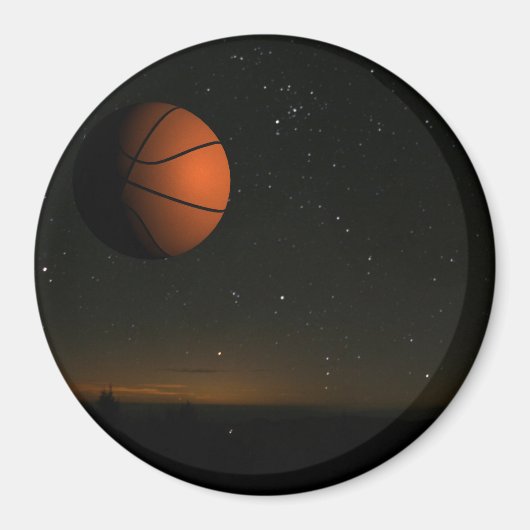 Orange Moon Magnet (Vorne)