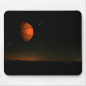 Orange Moon Mousepad (Vorne)