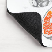 Orange Moon Mousepad (Ecke)