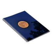 Orange Moon Notebook Notizblock (Rechte Seite)
