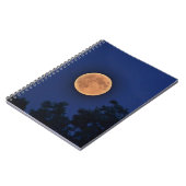 Orange Moon Notebook Notizblock (Linke Seite)
