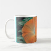 Orange Morning Glory Duo Tasse (Links)