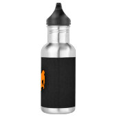Orange Motocross Edelstahlflasche (Rechts)