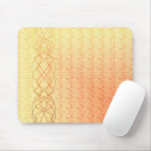 Orange Mousepad (Mit Mouse)