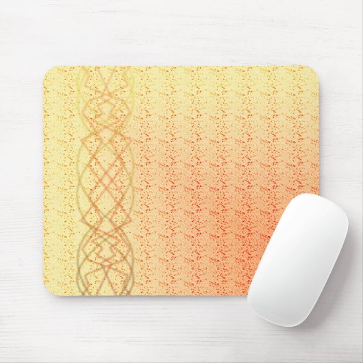 Orange Mousepad (Mit Mouse)