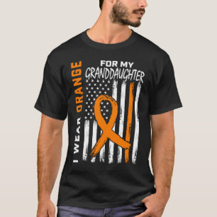 Orange MS Grandtochter Multiple Sklerose Awarene T-Shirt