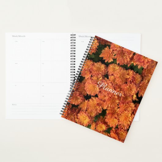 Orange Mums Planner Planer (Anzeige)