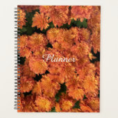Orange Mums Planner Planer (Vorderseite)