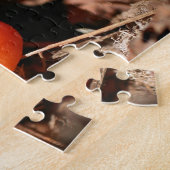 Orange Mushroom Family Nature Puzzle (Seite)