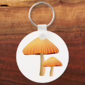 Orange Mushrooms Schlüsselanhänger (Vorderseite)