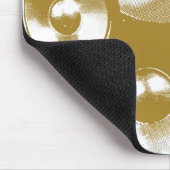 Orange Music Lautsprecher Mousepad (Ecke)