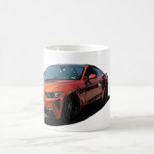 Orange Mustang S550 Kaffeetasse (Mittel)