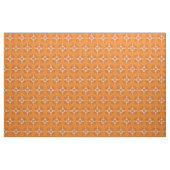 Orange Muster Feuerpaisleys Orientale Stoff (Yard (91,4 cm))