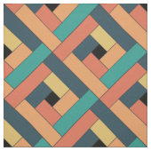 Orange-Muster für diagonale Geometrie Stoff (Muster)