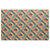 Orange-Muster für diagonale Geometrie Stoff (Fat Quarter (45,7 x 55,9 cm))