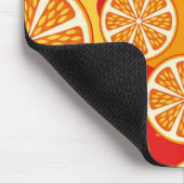 Orange Muster Mousepad (Ecke)