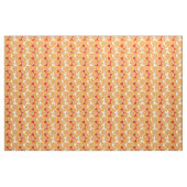 Orange Muster Stoff (Yard (91,4 cm))