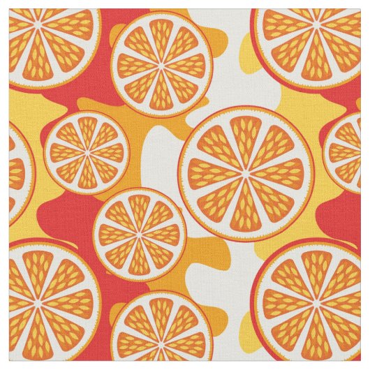 Orange Muster Stoff (Nahaufnahme)