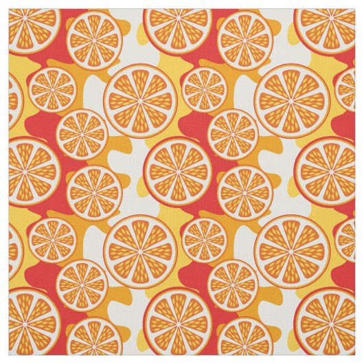 Orange Muster Stoff (Muster)