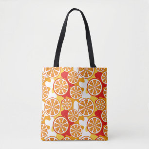 Orange Muster Tasche