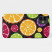 Orange Muster und Hintergrund Case-Mate iPhone Hülle (Rückseite (Horizontal))