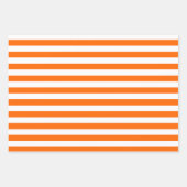 Orange Muster Wrapping Paper Sheet Set Geschenkpapier Set (Vorderseite)