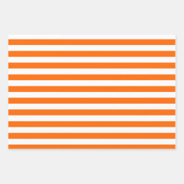Orange Muster Wrapping Paper Sheet Set Geschenkpapier Set