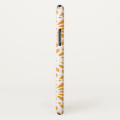 Orange Musterabstrakter Mandala Case-Mate iPhone Hülle (Hinten/Rechts)