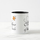 Orange Mutter der Braut Tasse (Zentrum)
