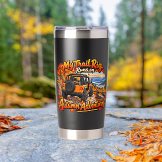 Orange_My Trail Rig Thermobecher